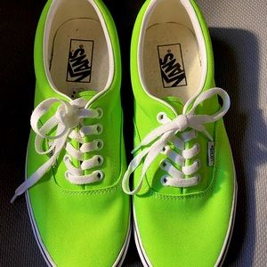 Neon Green Vans (Never Been Worn)